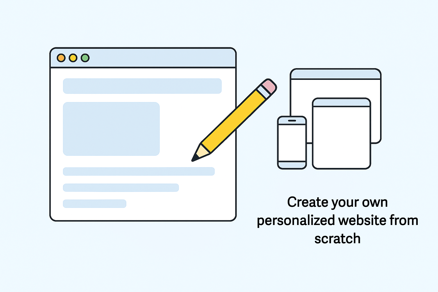 Self-Designed Website Example
